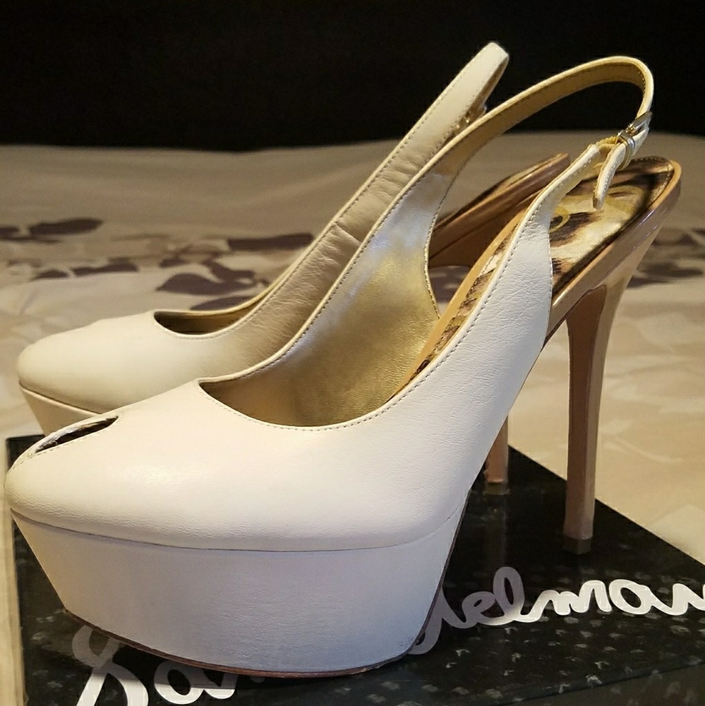 Sam edelman leather pumps